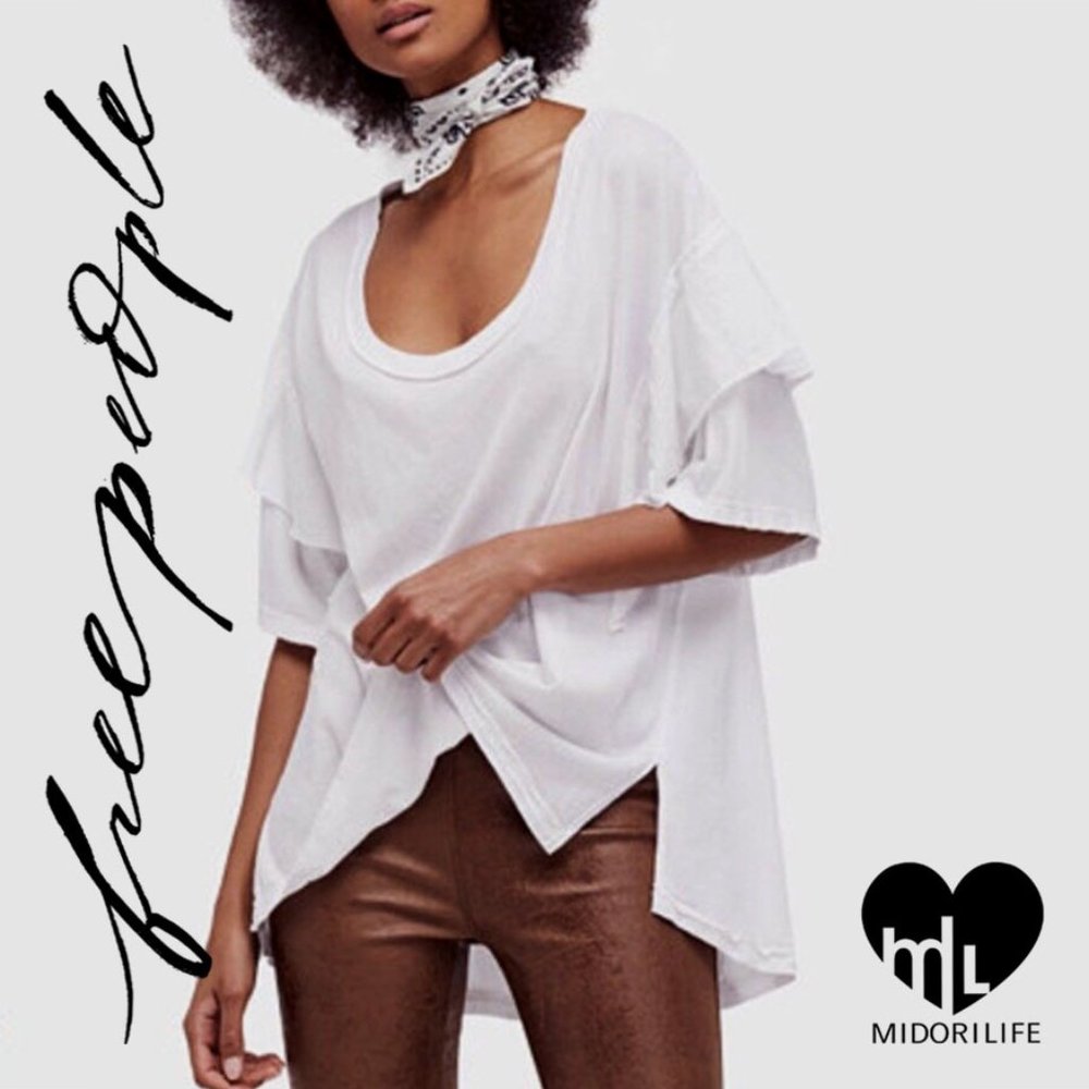WE THE FREE Abracadabra Ruffle Tee
